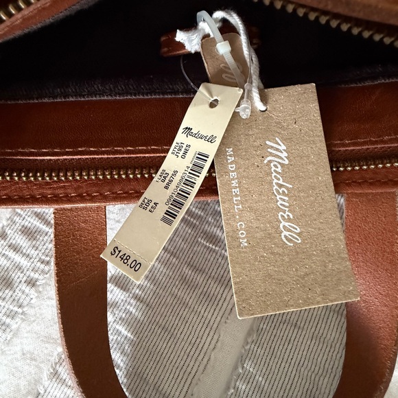 Madewell Brown Leather Crossbody Bag - Picture 2 of 5
